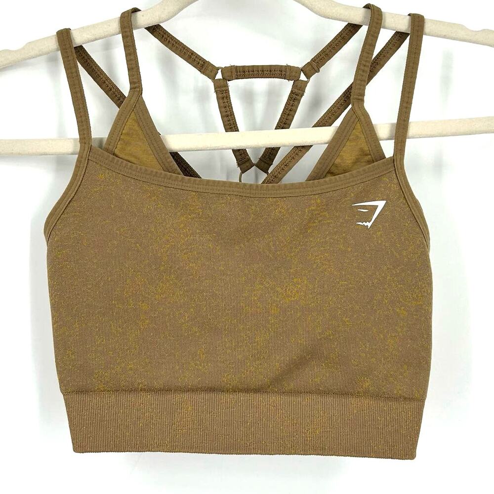 Gymshark Adapt Fleck‎ Seamless Sports Bra Medium Support Size XS
